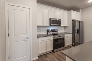 Stainless steel appliance package